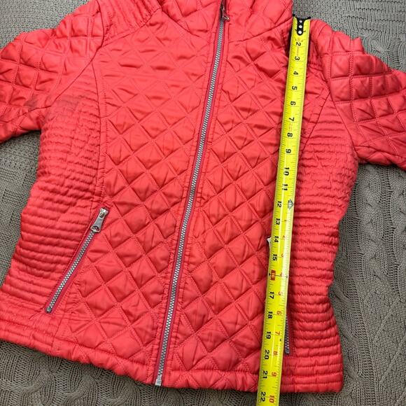 Marc New York Andrew Marc Quilted Coral Women’s Jacket ~ S - Picture 12 of 14